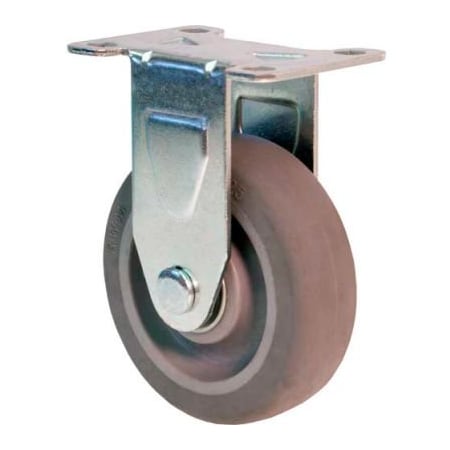 Rwm Casters 27 Series VersaTrac 3in High-Temp. Nylon Wheel Rigid Caster - 27-HNP-0312-R